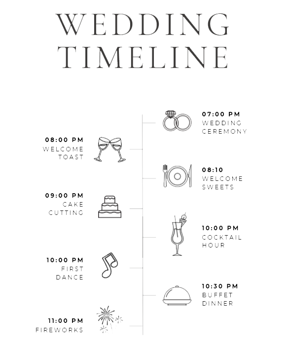 Wedding Timeline